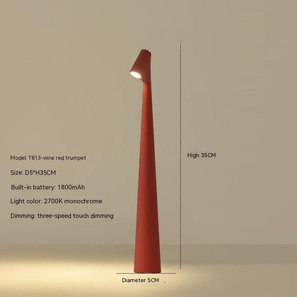 LumiMaître - Lampe de Table LED Rechargeable | Design Moderne et Fonctionnel | Éclairage Ambiant Durable - Rynova