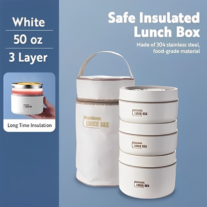 CuisineChic - Lunchbox thermique isotherme pour repas frais et sains - Rynova