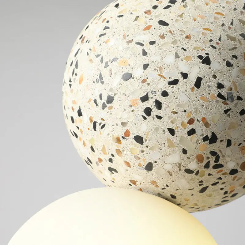 Luminaires suspendus à LED modernes LuxBright Valentina en forme de globe pour table à manger - Rynova