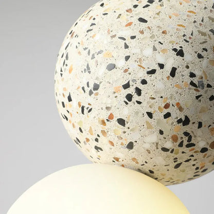 Luminaires suspendus à LED modernes LuxBright Valentina en forme de globe pour table à manger - Rynova