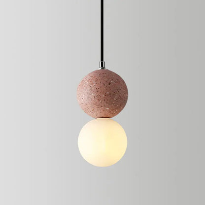 Luminaires suspendus à LED modernes LuxBright Valentina en forme de globe pour table à manger - Rynova