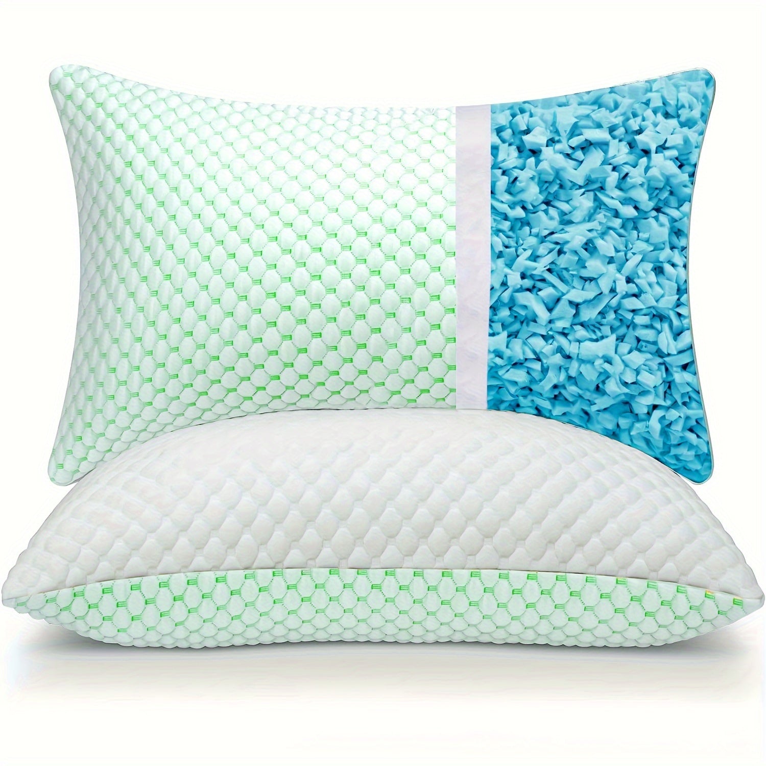 FraisCoussin - Coussin en Mousse Rafraîchissant avec Housse en Bambou Lavable - Rynova