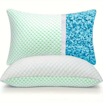 FraisCoussin - Coussin en Mousse Rafraîchissant avec Housse en Bambou Lavable - Rynova