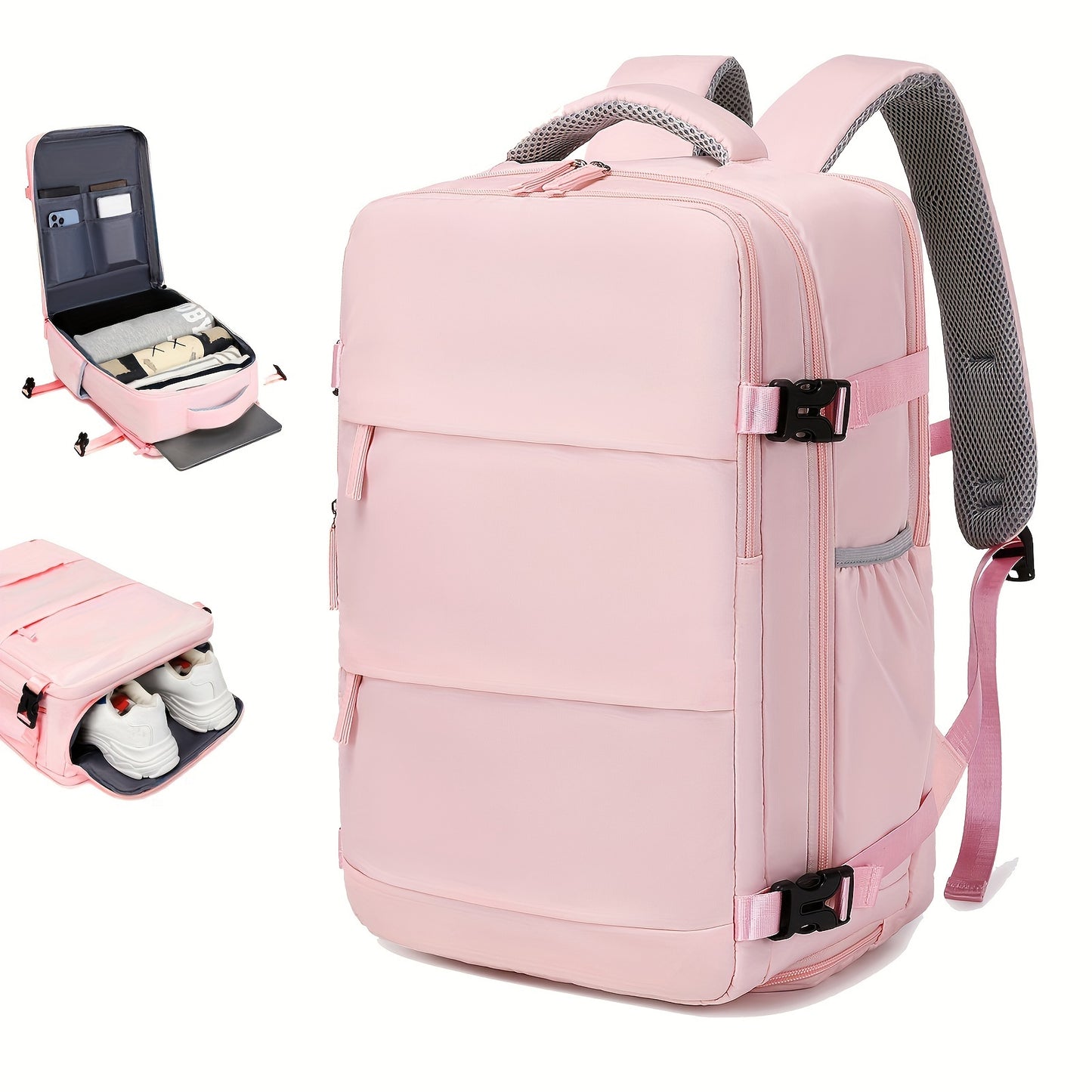 VoyageMax – Sac à Dos Grande Capacité avec Compartiment à Chaussures - Rynova