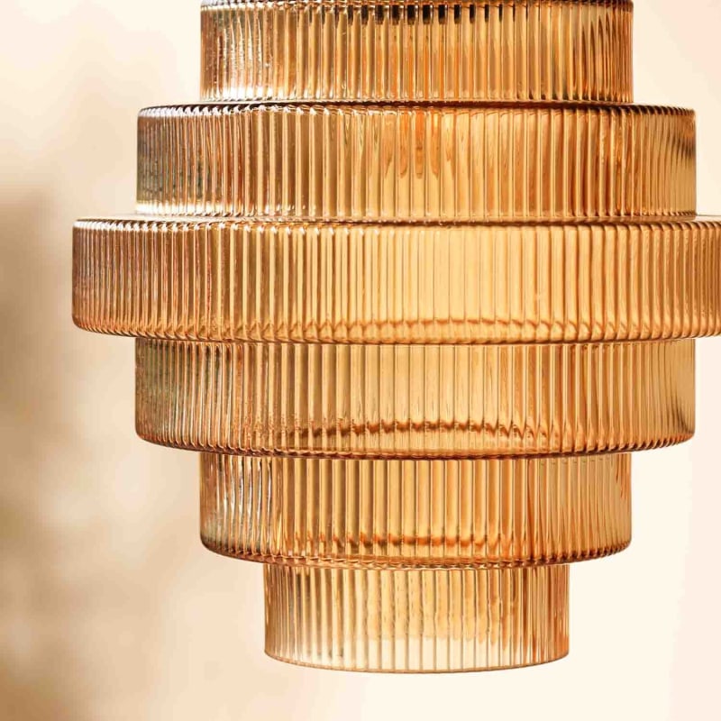 VerreLuxe – Lampe en verre et laiton élégante - Rynova
