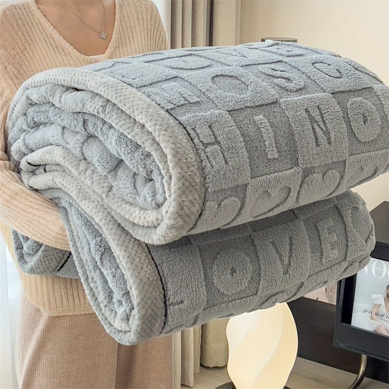 DouceurCâline - Couverture en fleece douce et chaleureuse pour toutes saisons - Rynova