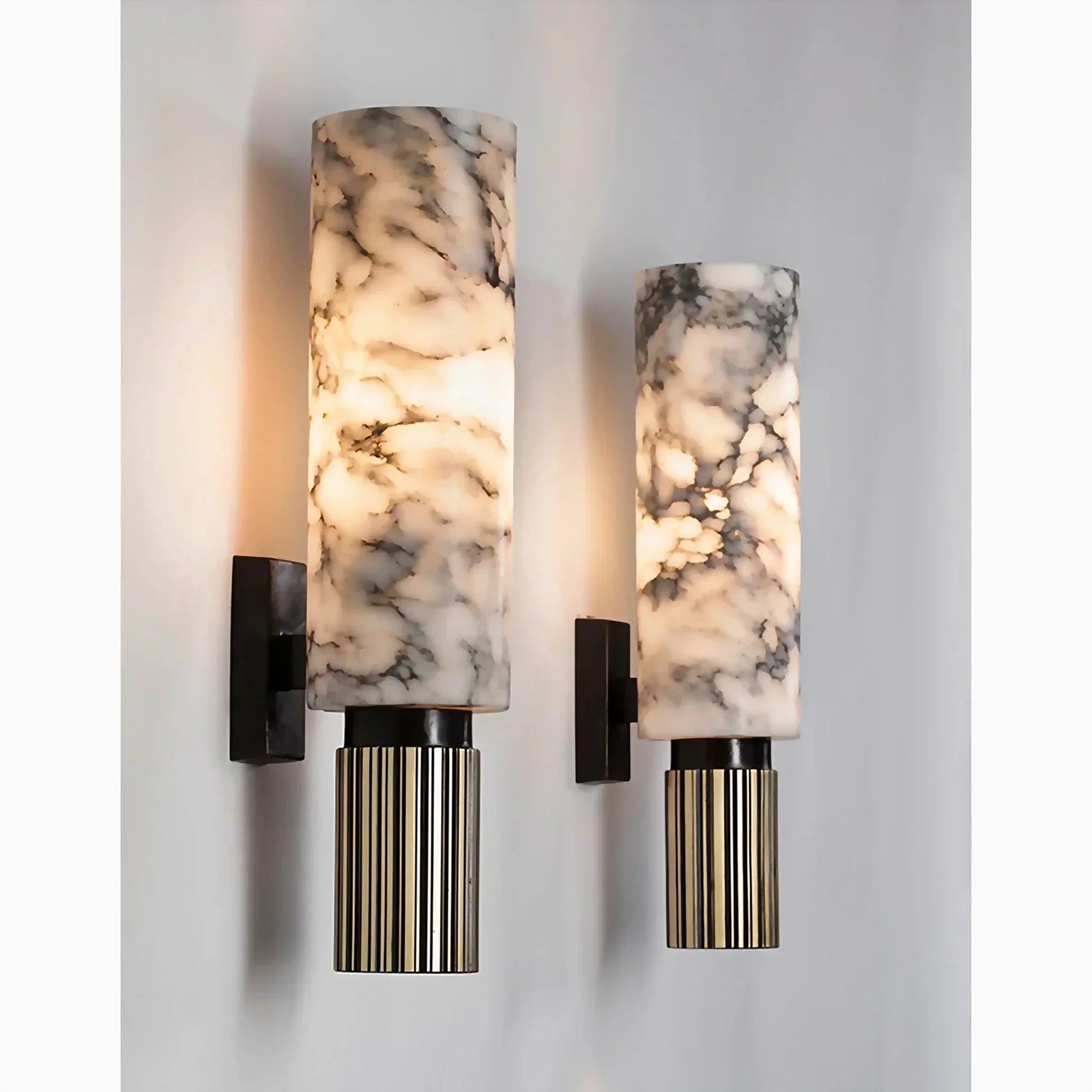 MarbleLux - Applique Murale en Marbre pour un Éclairage Élégant - Rynova
