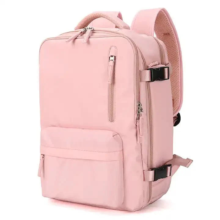 AventureX – Sac à Dos de Voyage Multifonction 35L avec Compartiment à Chaussures et Port de Charge USB - Rynova