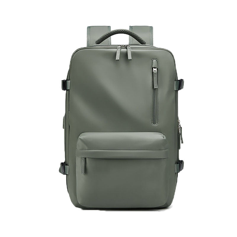 AventureX – Sac à Dos de Voyage Multifonction 35L avec Compartiment à Chaussures et Port de Charge USB - Rynova