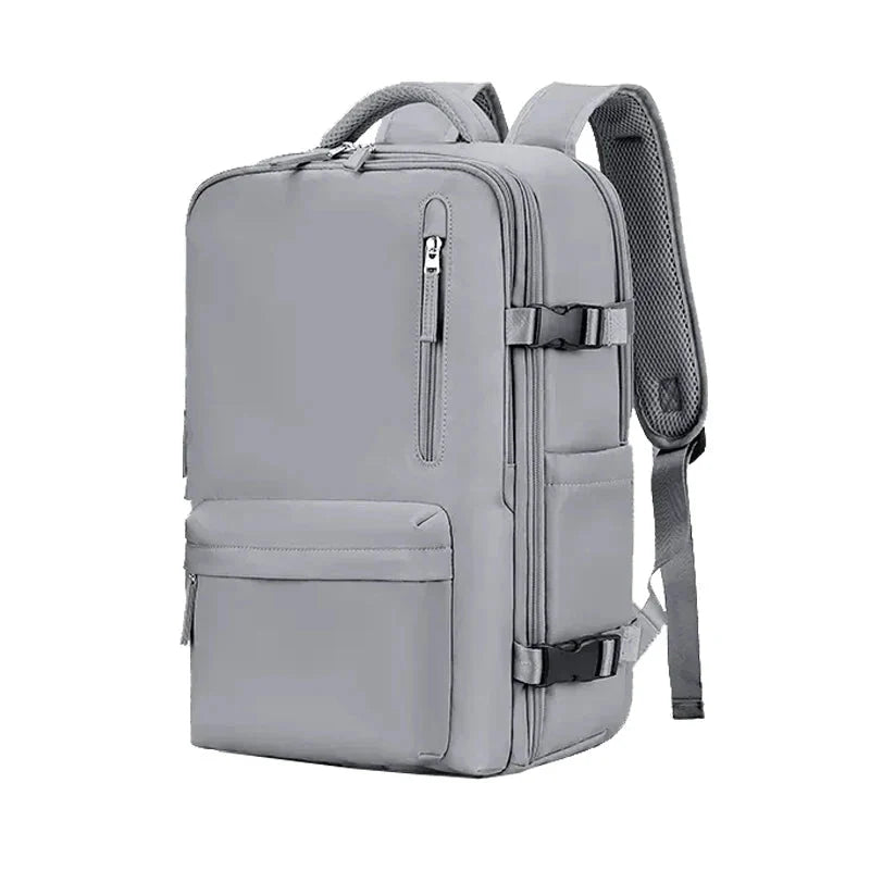 AventureX – Sac à Dos de Voyage Multifonction 35L avec Compartiment à Chaussures et Port de Charge USB - Rynova