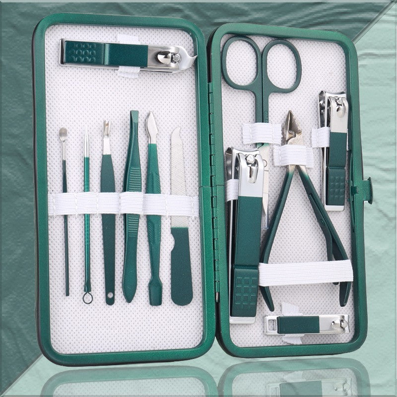 PerfectManucure - Coffret d'Outils de Pédicure et Manucure en Acier Inoxydable - Rynova