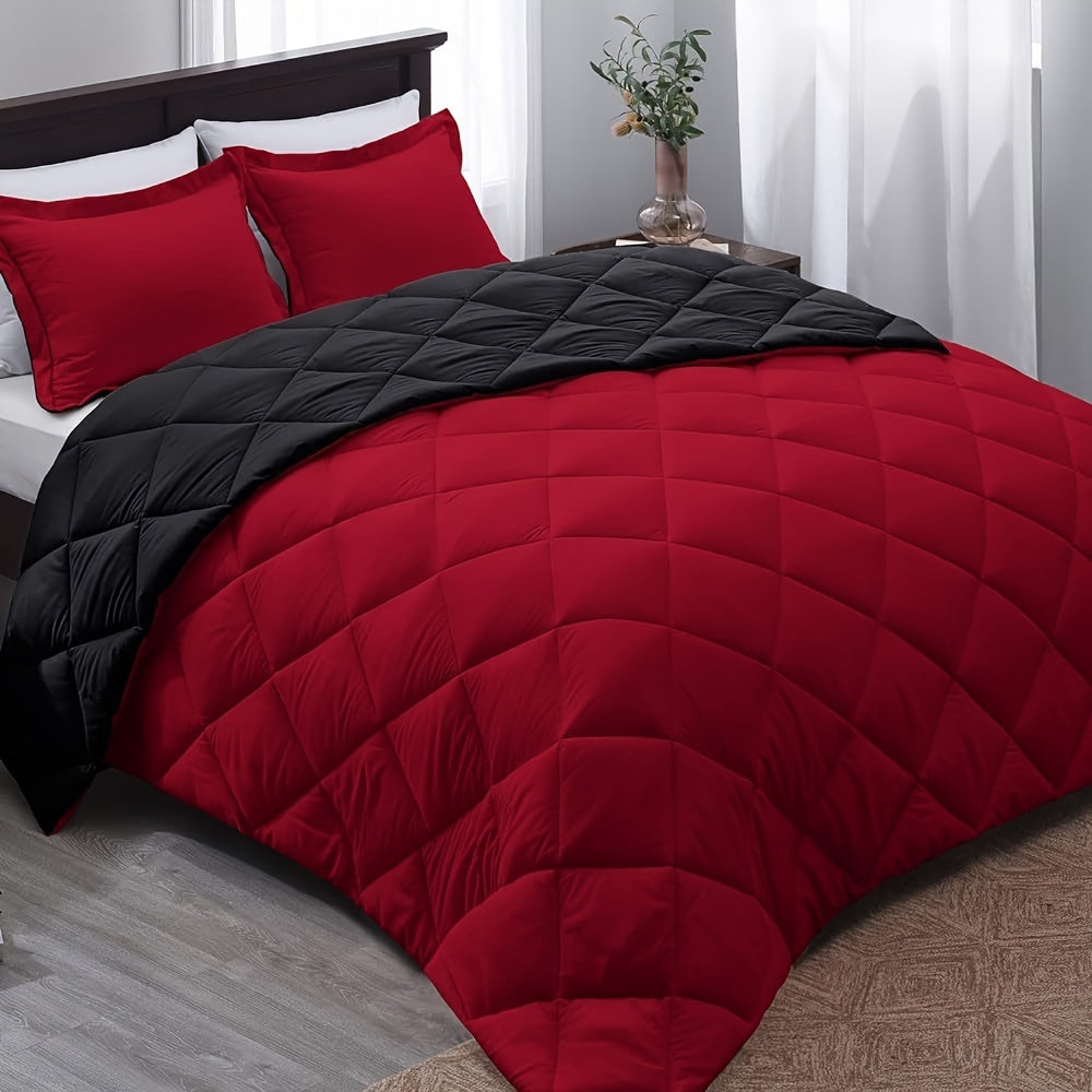 Léonie - Couette réversible en microfibre pour un confort toute l'année - Rynova
