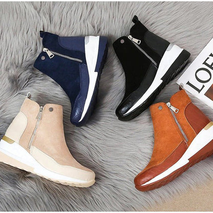 ChicConfort - Bottines orthopédiques élégantes avec semelles Comfort+ - Rynova