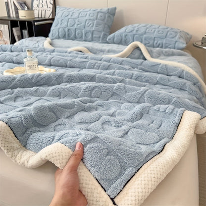 DouceurCâline - Couverture en fleece douce et chaleureuse pour toutes saisons - Rynova