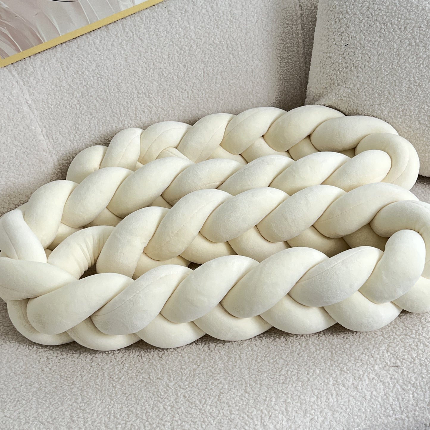 GeoCoussin - Coussin de Sol Lavable au Design Géométrique pour un Style Contemporain - Rynova