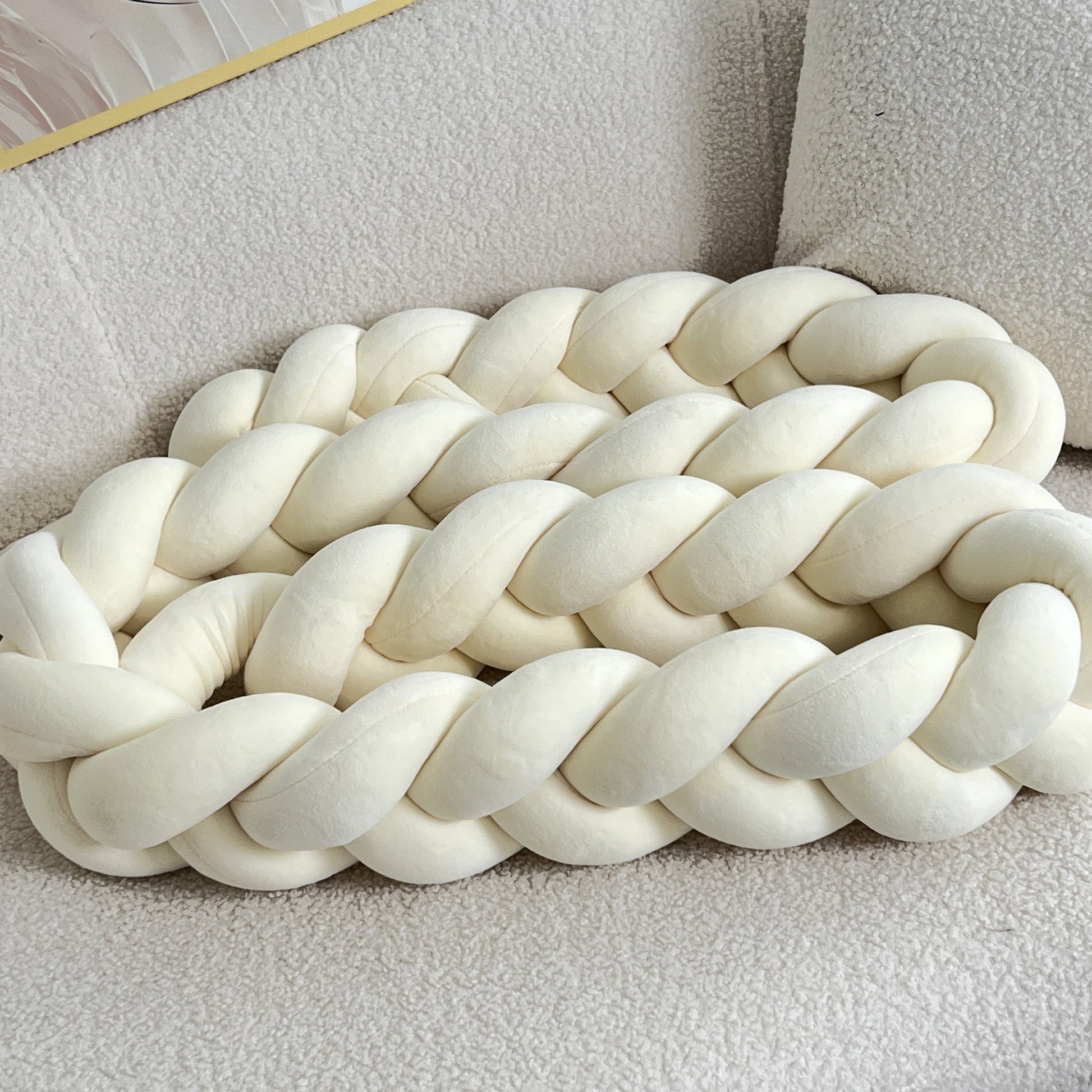 GeoCoussin - Coussin de Sol Lavable au Design Géométrique pour un Style Contemporain - Rynova