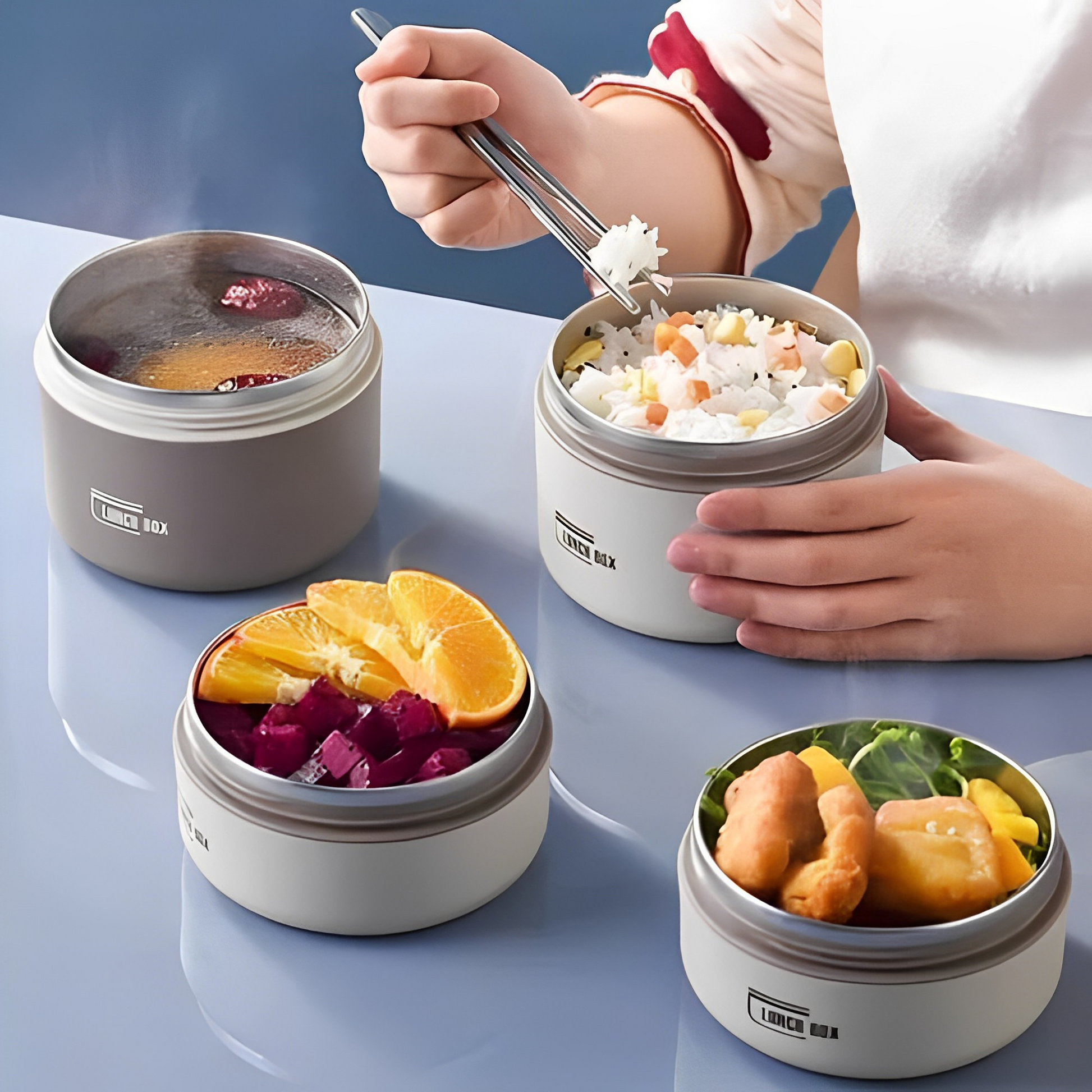CuisineChic - Lunchbox thermique isotherme pour repas frais et sains - Rynova