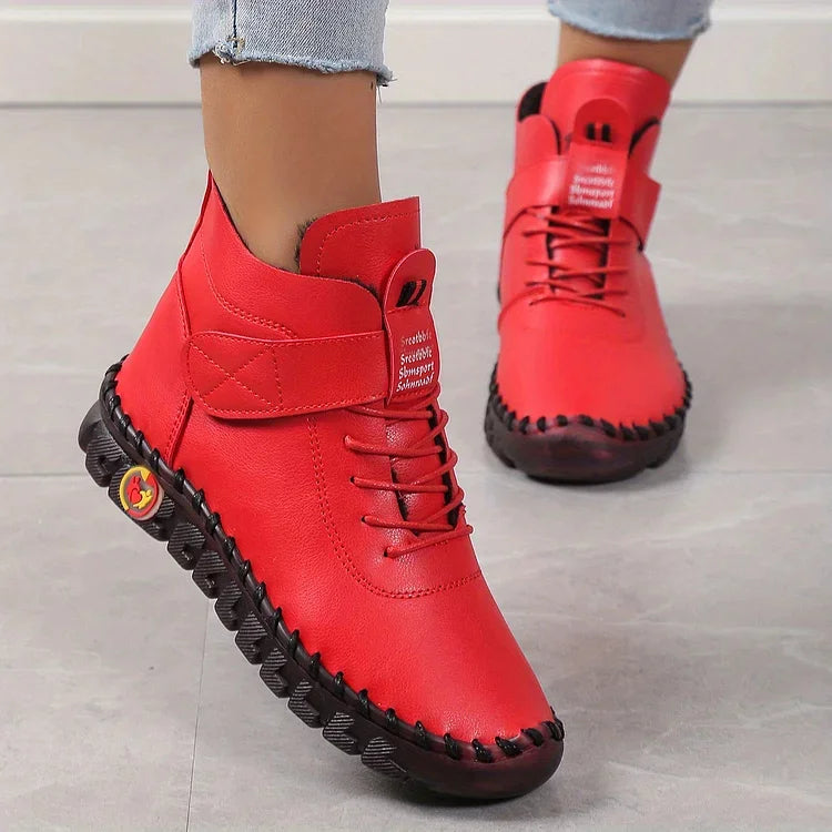 Élégance Céleste - Bottes orthopédiques en cuir pour confort et style - Rynova