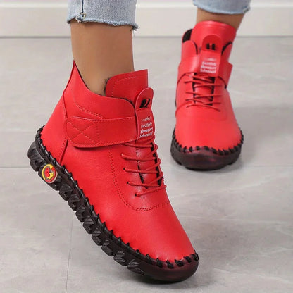 Élégance Céleste - Bottes orthopédiques en cuir pour confort et style - Rynova