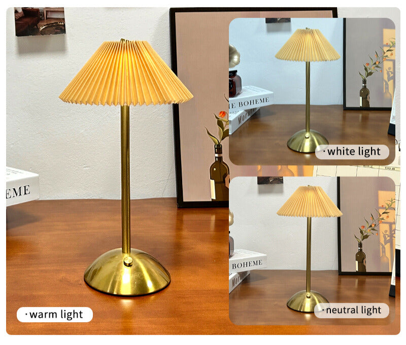 LumièreNord - Lampe de table sans fil au design scandinave - Rynova