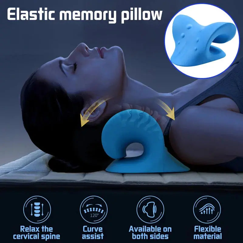ConfortCervi - Oreiller de Traction Cervicale Ergonomique - Rynova