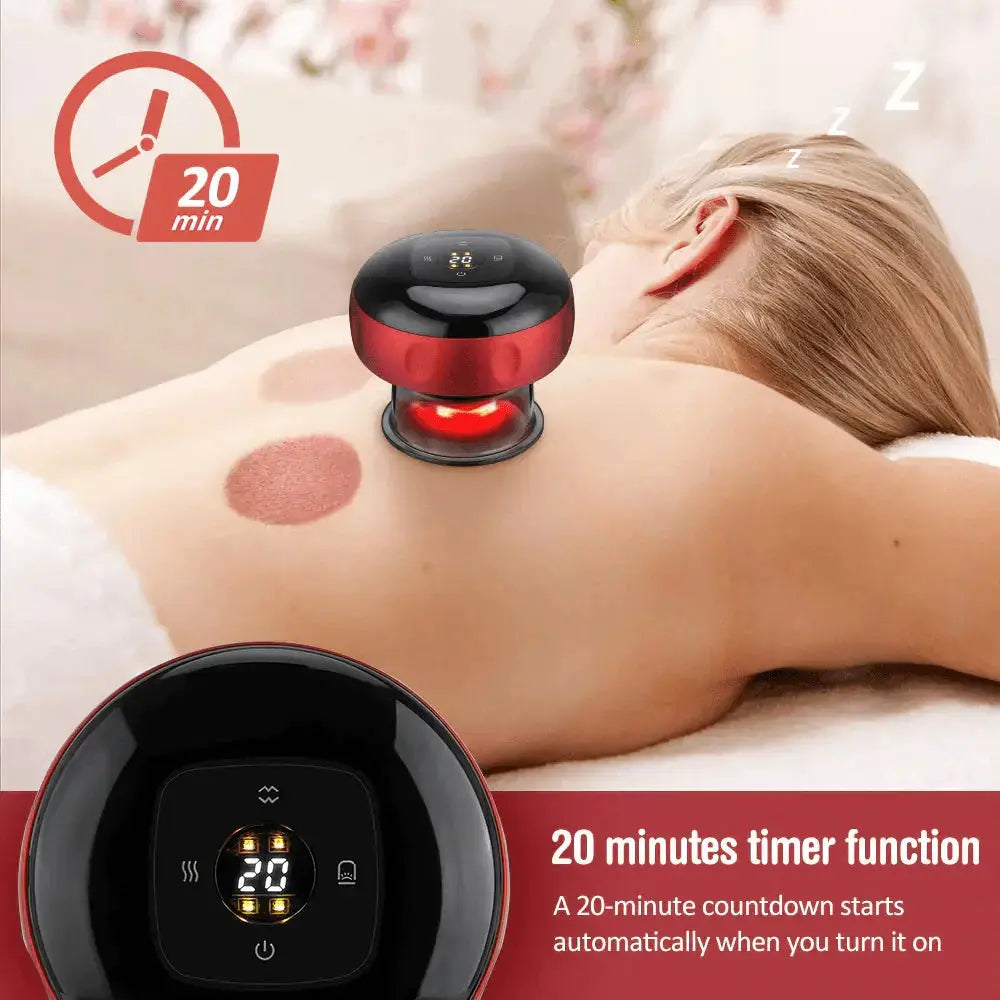 CuppRelax - Appareil de Massage Intelligent avec Ventouses - Rynova
