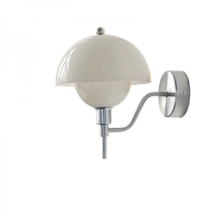 Lampe Murale Lumière de Champignon Crème – Élégance Enchantée pour Votre Décor Intérieur - Rynova
