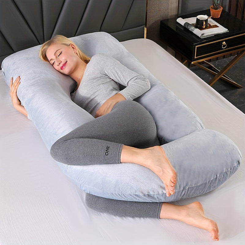 CâlinConfort – Coussin de grossesse ergonomique en forme de J - Rynova