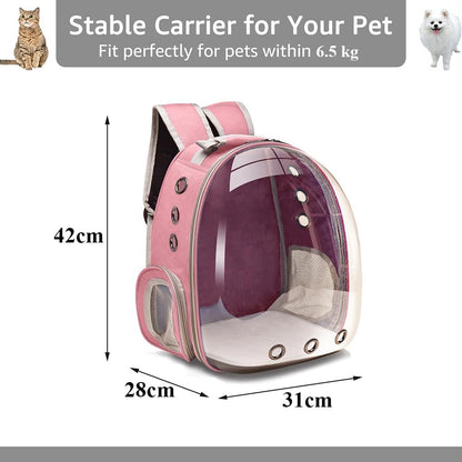 CosmoPaws – Sac à Dos Capsule Spécial Chat Respirant - Rynova