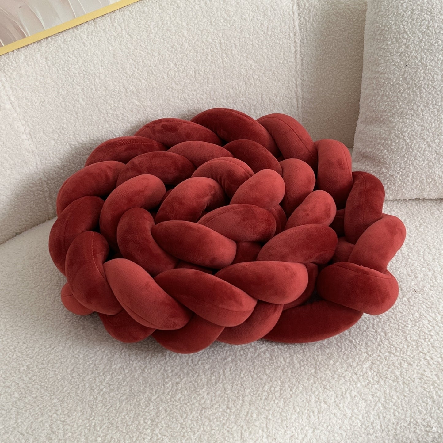 GeoCoussin - Coussin de Sol Lavable au Design Géométrique pour un Style Contemporain - Rynova
