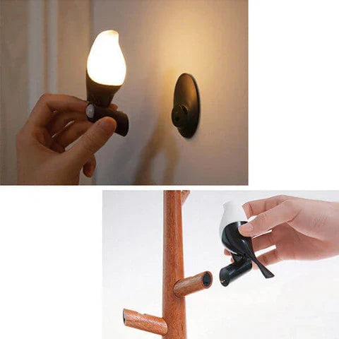 BoisSerein - Lampe de table sensorielle avec capteur de mouvement - Rynova