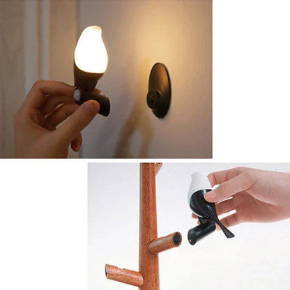 BoisSerein - Lampe de table sensorielle avec capteur de mouvement - Rynova