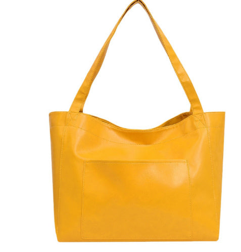 Lunaria - Sac à provisions en PU pour femmes, grand modèle rétro - Rynova