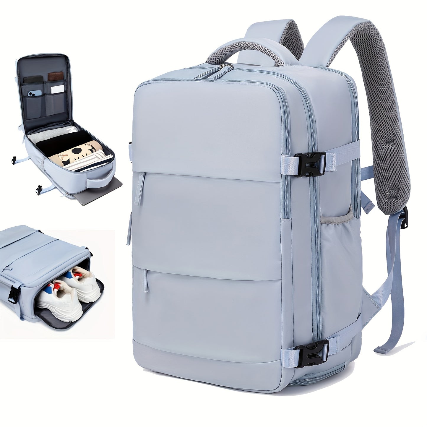 VoyageMax – Sac à Dos Grande Capacité avec Compartiment à Chaussures - Rynova
