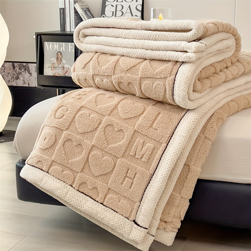 DouceurCâline - Couverture en fleece douce et chaleureuse pour toutes saisons - Rynova