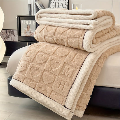 DouceurCâline - Couverture en fleece douce et chaleureuse pour toutes saisons - Rynova