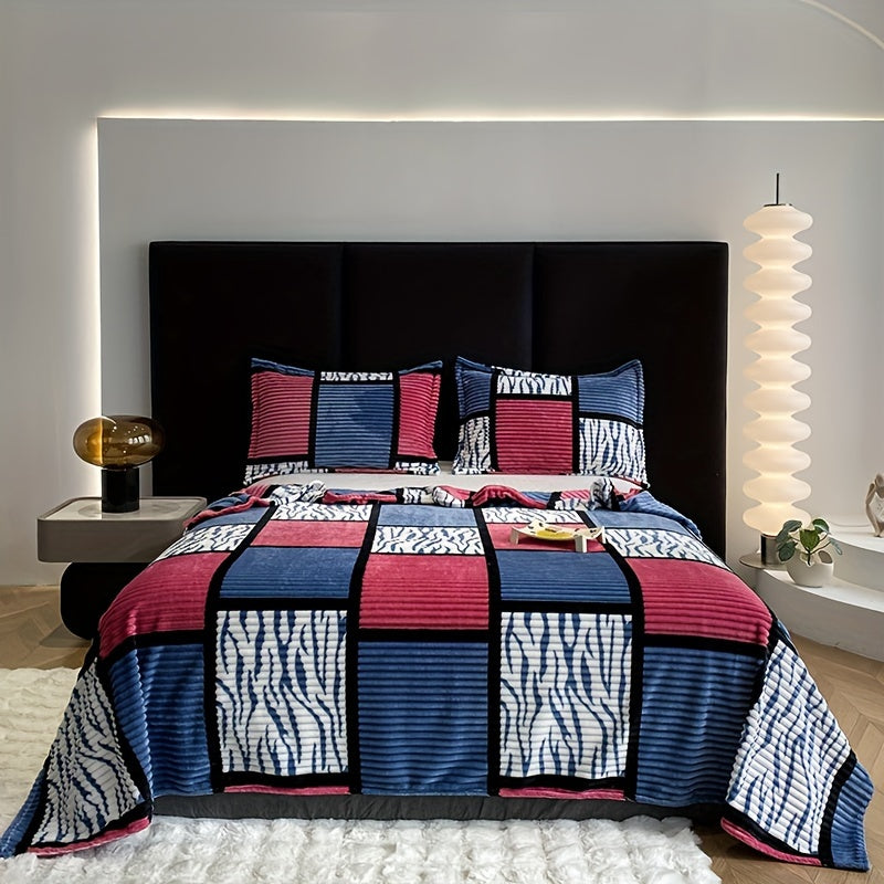 CocoonChic - Couverture en flanelle douce et polyvalente pour toutes saisons - Rynova