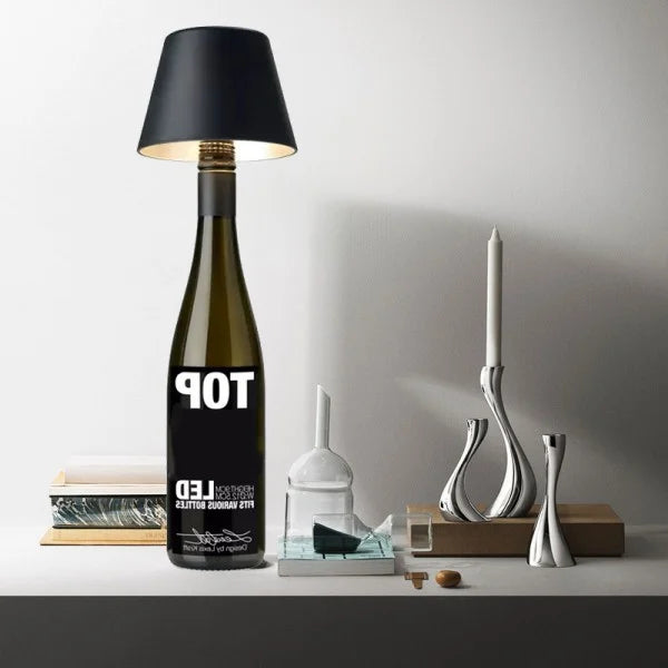 VinLumi – Lampe à vin rechargeable moderne - Rynova