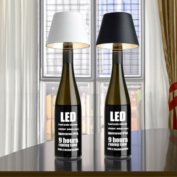 VinLumi – Lampe à vin rechargeable moderne - Rynova