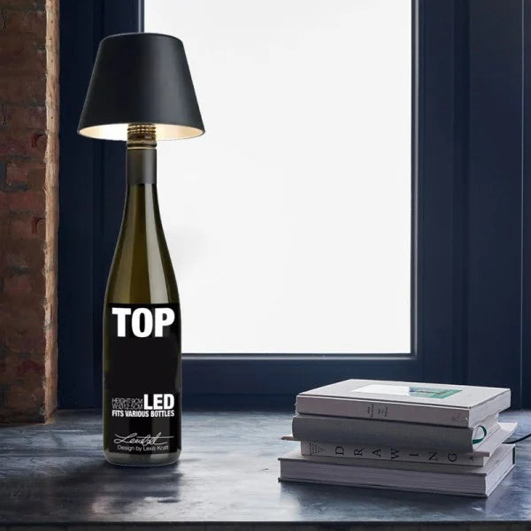 VinLumi – Lampe à vin rechargeable moderne - Rynova