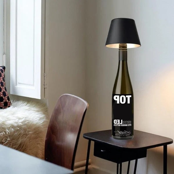 VinLumi – Lampe à vin rechargeable moderne - Rynova