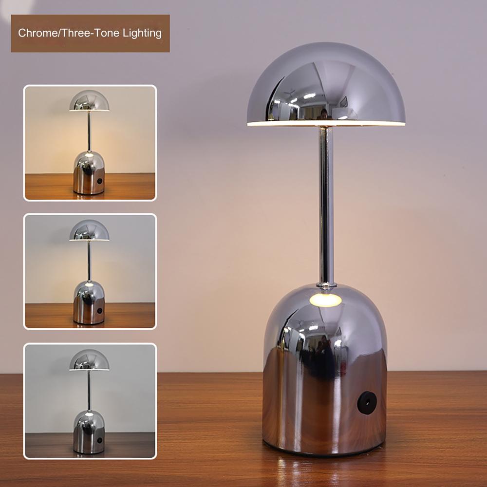 Lampe de Table en Métal Dimable | Éclairage Ambiance et Fonctionnel - Rynova