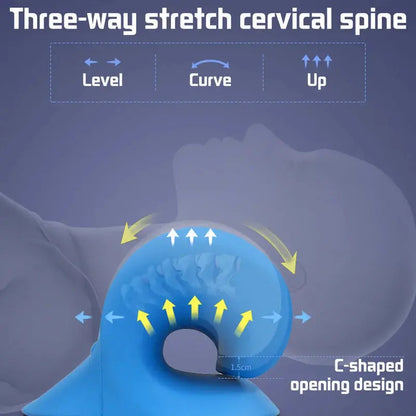 ConfortCervi - Oreiller de Traction Cervicale Ergonomique - Rynova