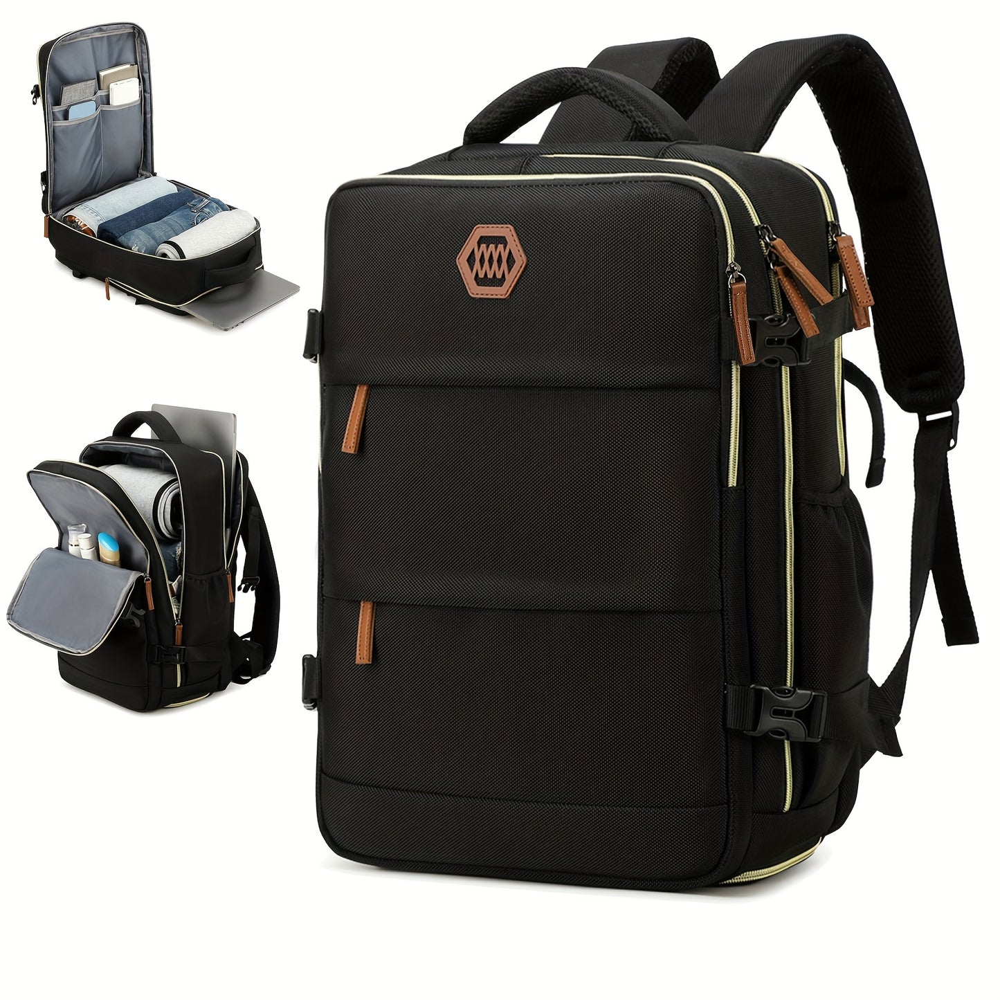 VoyageMax – Sac à Dos Grande Capacité avec Compartiment à Chaussures - Rynova