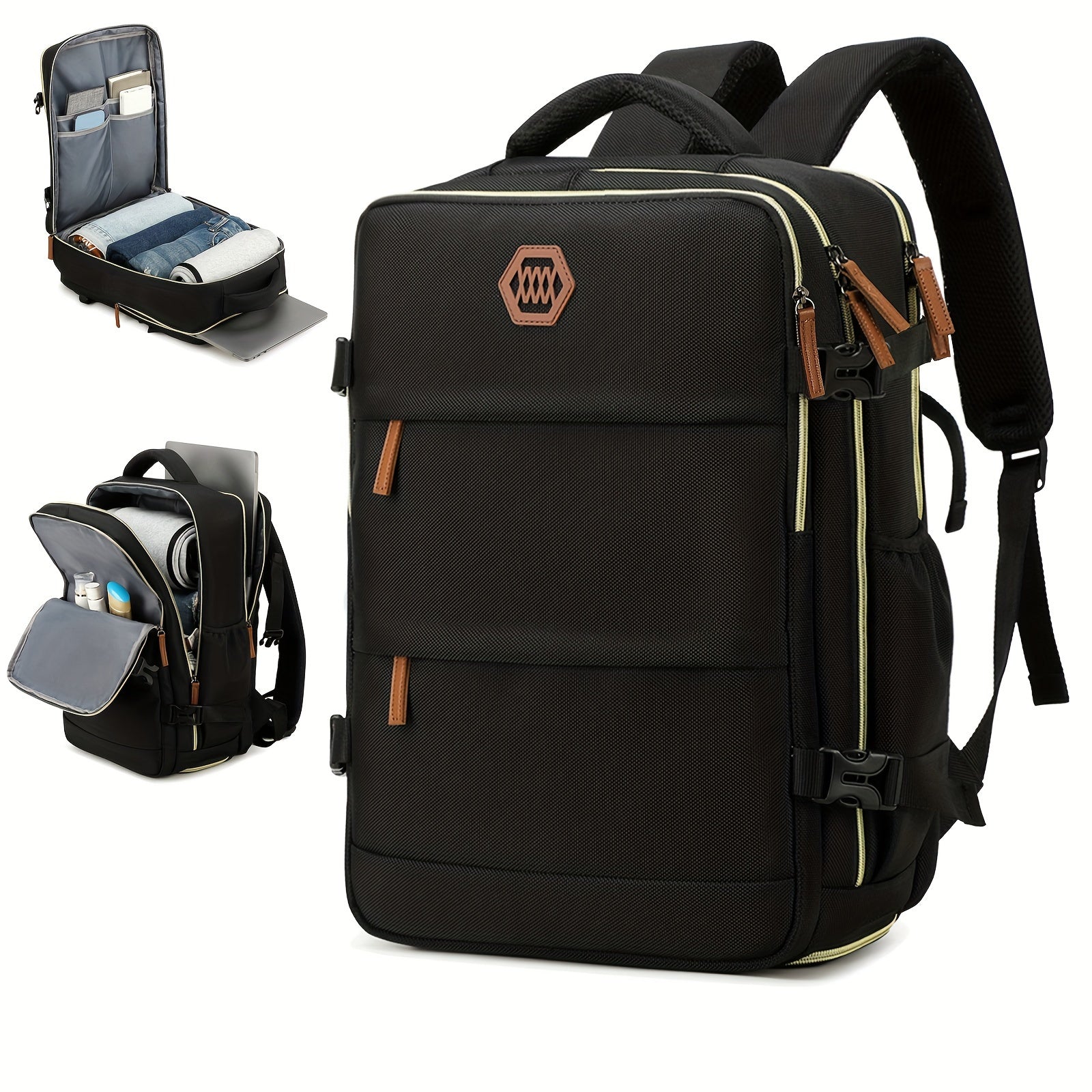 VoyageMax – Sac à Dos Grande Capacité avec Compartiment à Chaussures - Rynova