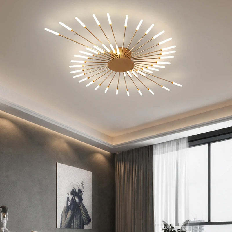 Lumeo - Plafonnier LED Élégant et Moderne - Rynova