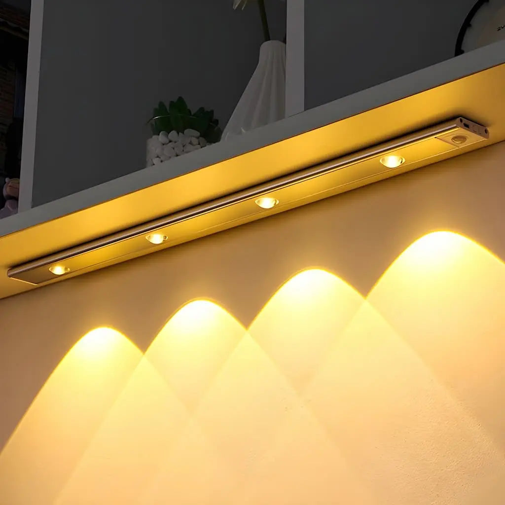 LumiSmart – Lampe LED Intelligente Sans Fil avec Détecteur de Mouvement - Rynova