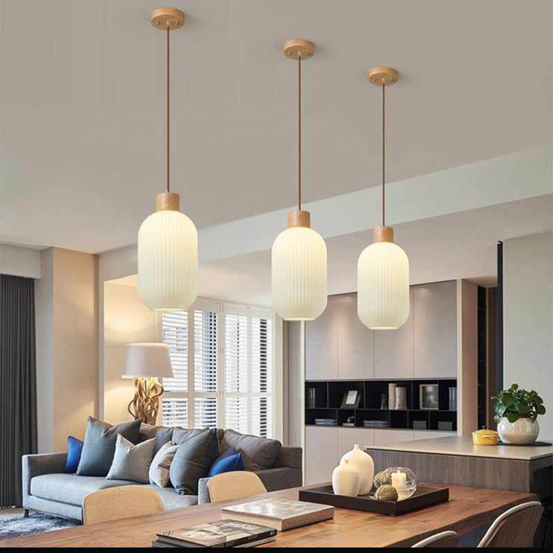 LumièreBois – Éclairage LED Suspendu Élégant - Rynova