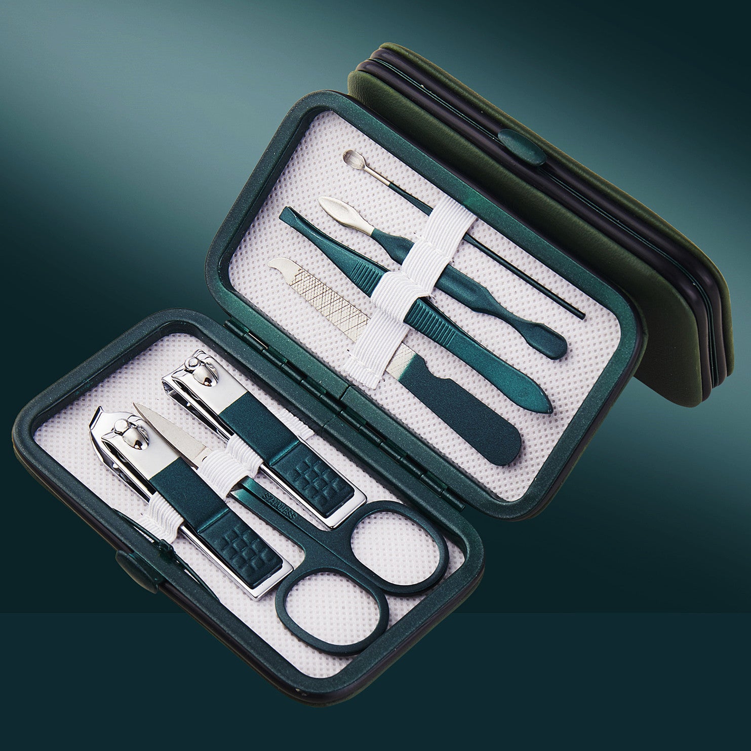 PerfectManucure - Coffret d'Outils de Pédicure et Manucure en Acier Inoxydable - Rynova