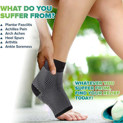 ProRelief - Chaussettes compressives pour les pieds et les chevilles - Rynova